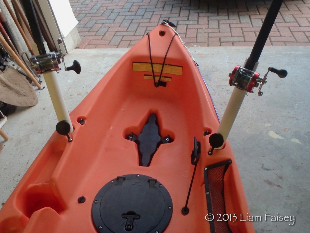 ROD HOLDERS FOR HOBIE OUTBACK (AND MAYBE OTHER KAYAKS) - Kayaking