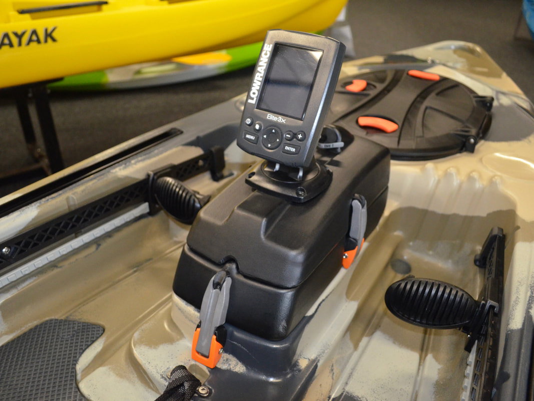Lowrance Hook 2 4X Depth Sounder Fish Finder & Transducer Battery