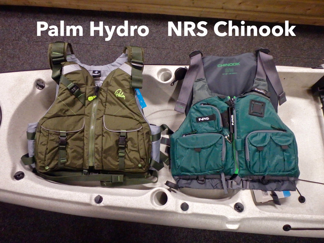 Palm Hydro and NRS Chinook for Kayak Fishing